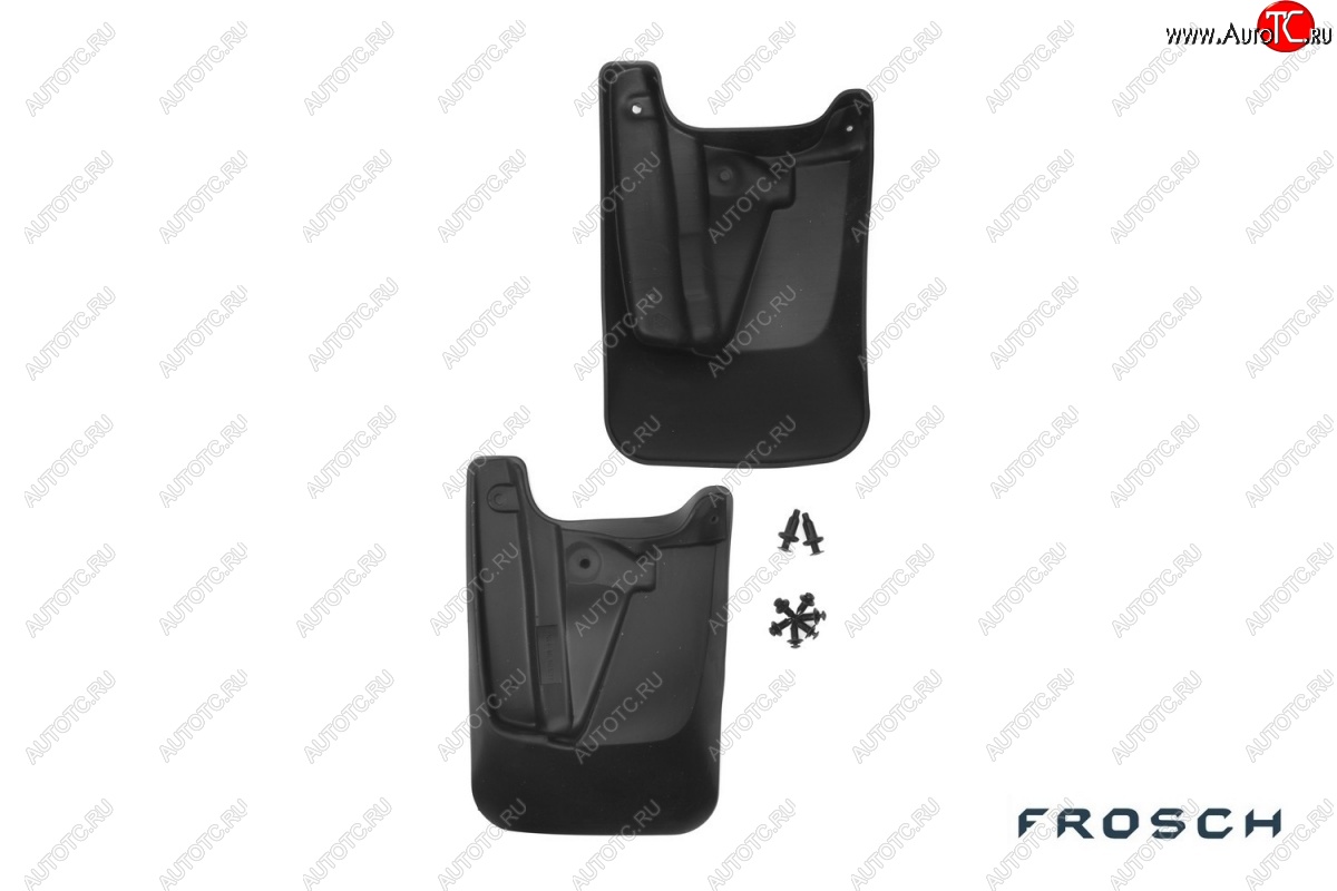 4 799 р. Брызговики задние Frosch Subaru XV GP/G33 дорестайлинг (2012-2016)  с доставкой в г. Майкоп