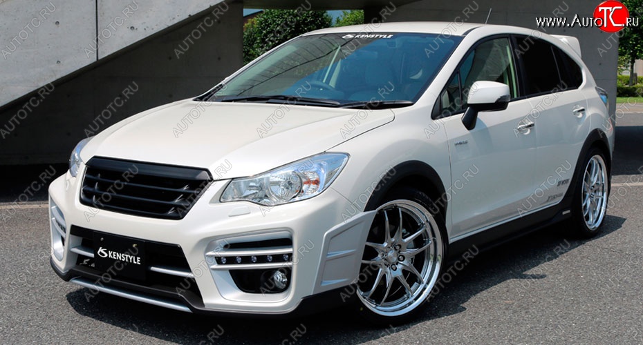 14 199 р. Решетка радиатора KENSTYLE Subaru XV GP/G33 дорестайлинг (2012-2016) (Неокрашенная)  с доставкой в г. Майкоп