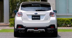 14 199 р. Задний бампер KENSTYLE Subaru XV GP/G33 дорестайлинг (2012-2016) (Неокрашенный)  с доставкой в г. Майкоп. Увеличить фотографию 2