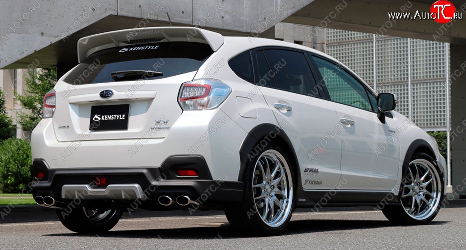 14 199 р. Задний бампер KENSTYLE Subaru XV GP/G33 дорестайлинг (2012-2016) (Неокрашенный)  с доставкой в г. Майкоп