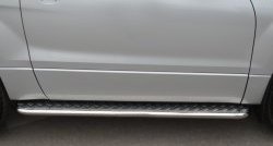 24 649 р. Широкая защита порогов (3 дв.) SLITKOFF Suzuki Grand Vitara JT 3 двери 2-ой рестайлинг (2012-2016)  с доставкой в г. Майкоп. Увеличить фотографию 2