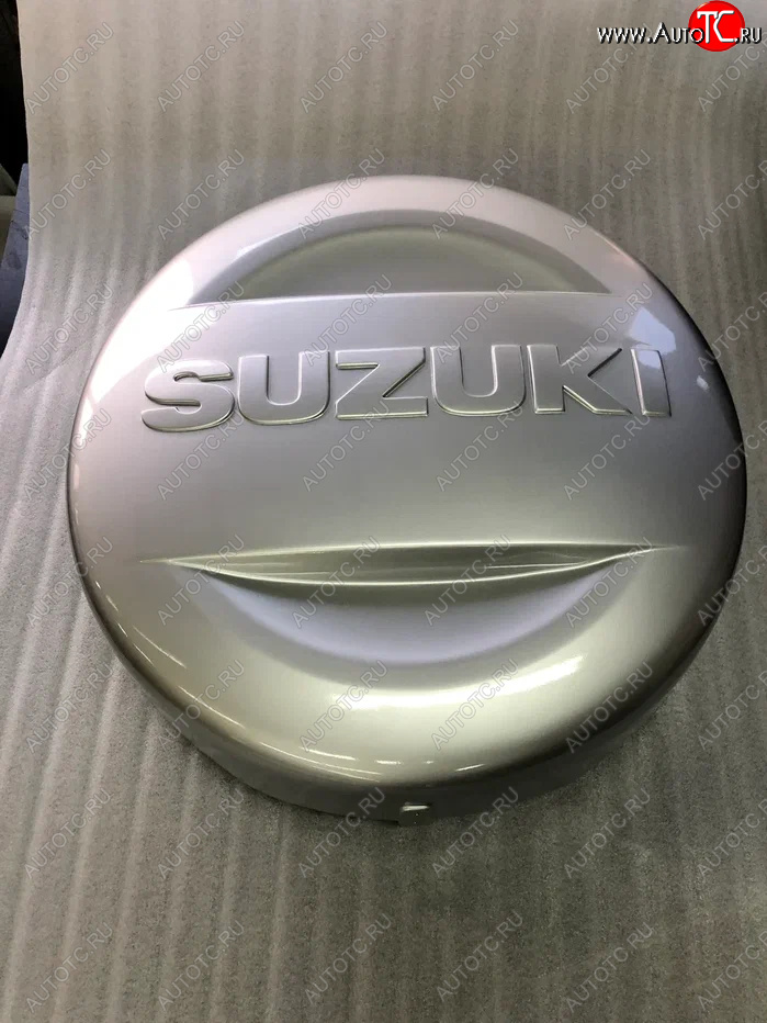 6 949 р. Пластиковый колпак запасного колеса SUZUKI (верхняя часть, 225/70/16) Suzuki Grand Vitara JT 5 дверей дорестайлинг (2005-2008) (неокрашенный)  с доставкой в г. Майкоп