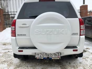 6 949 р. Пластиковый колпак запасного колеса SUZUKI (верхняя часть, 225/70/16) Suzuki Grand Vitara JT 5 дверей дорестайлинг (2005-2008) (неокрашенный)  с доставкой в г. Майкоп. Увеличить фотографию 10