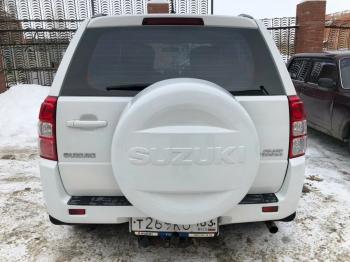 6 949 р. Пластиковый колпак запасного колеса SUZUKI (верхняя часть, 225/70/16) Suzuki Grand Vitara JT 5 дверей дорестайлинг (2005-2008) (неокрашенный)  с доставкой в г. Майкоп. Увеличить фотографию 11