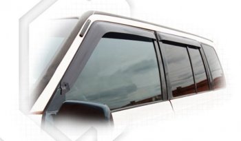Дефлектора окон CA-Plastic (1,6 л) Suzuki Escudo 1 дорестайлинг (1988-1994) (Classic полупрозрачный)