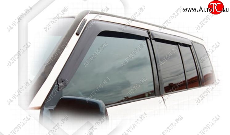 2 079 р. Дефлектора окон CA-Plastic (1,6 л) Suzuki Escudo 1 дорестайлинг (1988-1994) (Classic полупрозрачный)  с доставкой в г. Майкоп