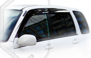 1 999 р. Дефлектора окон CA-Plastic Suzuki Escudo 2 (1997-2006) (Classic полупрозрачный)  с доставкой в г. Майкоп. Увеличить фотографию 2