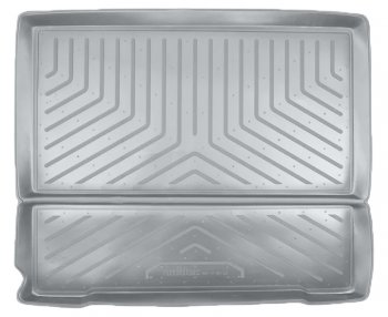 Коврик в багажник Norplast Suzuki Grand Vitara XL7 (2000-2006)  дорестайлинг, рестайлинг (Серый)