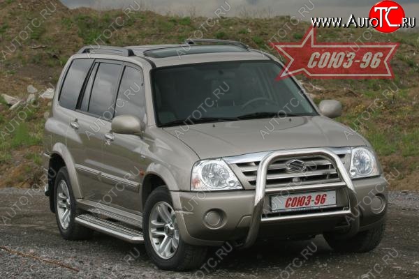 15 929 р. Защита переднего бампера XL-7 Souz-96 (d76) Suzuki Grand Vitara JT 5 дверей дорестайлинг (2005-2008)  с доставкой в г. Майкоп