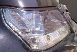 1 649 р. Реснички на фары CT Suzuki Grand Vitara JT 3 двери дорестайлинг (2005-2008) (Неокрашенные)  с доставкой в г. Майкоп. Увеличить фотографию 2