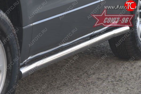 11 069 р. Защита порогов Souz-96 (d60) Suzuki Grand Vitara JT 5 дверей дорестайлинг (2005-2008)  с доставкой в г. Майкоп