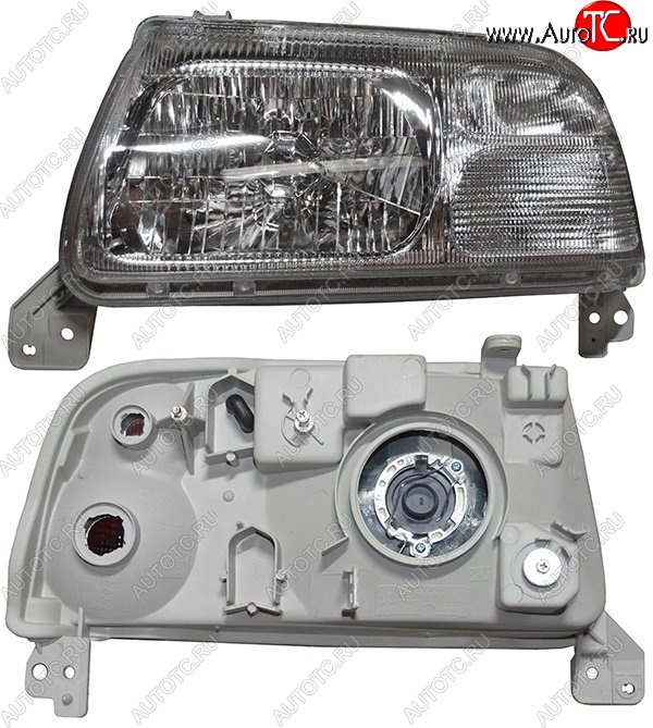 4 649 р. Левая фара SAT (Евросвет) Suzuki Grand Vitara FTB03 3 двери (1997-2005)  с доставкой в г. Майкоп