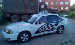 3 749 р. Пороги накладки Uni V10 (составные, максимальная длина 2200 мм) Mazda CX-3 DK рестайлинг (2018-2025)  с доставкой в г. Майкоп. Увеличить фотографию 4