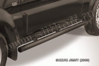 Защита порогов Slitkoff Suzuki Jimny  JB23/JB43 (2002-2012) 1-ый рестайлинг