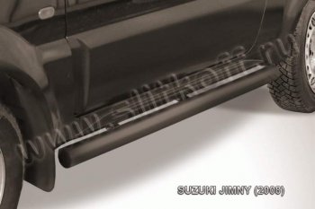 Защита порогов Slitkoff Suzuki Jimny  JB23/JB43 (2002-2012) 1-ый рестайлинг