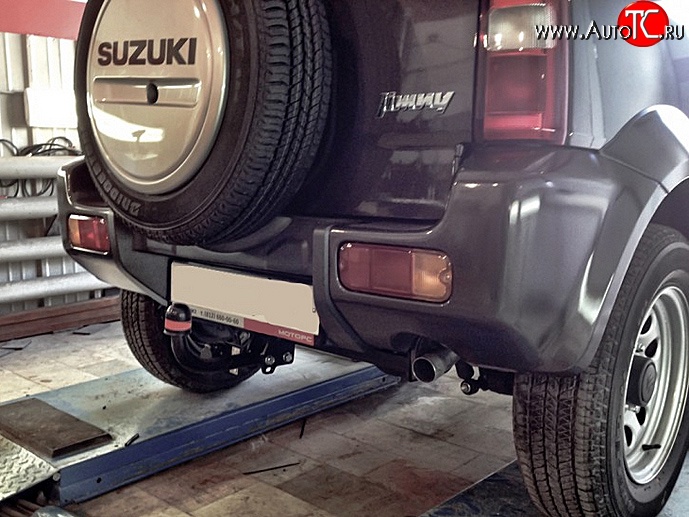 11 699 р. Фаркоп NovLine Suzuki Jimny JB23/JB43 дорестайлинг (1998-2001)  с доставкой в г. Майкоп