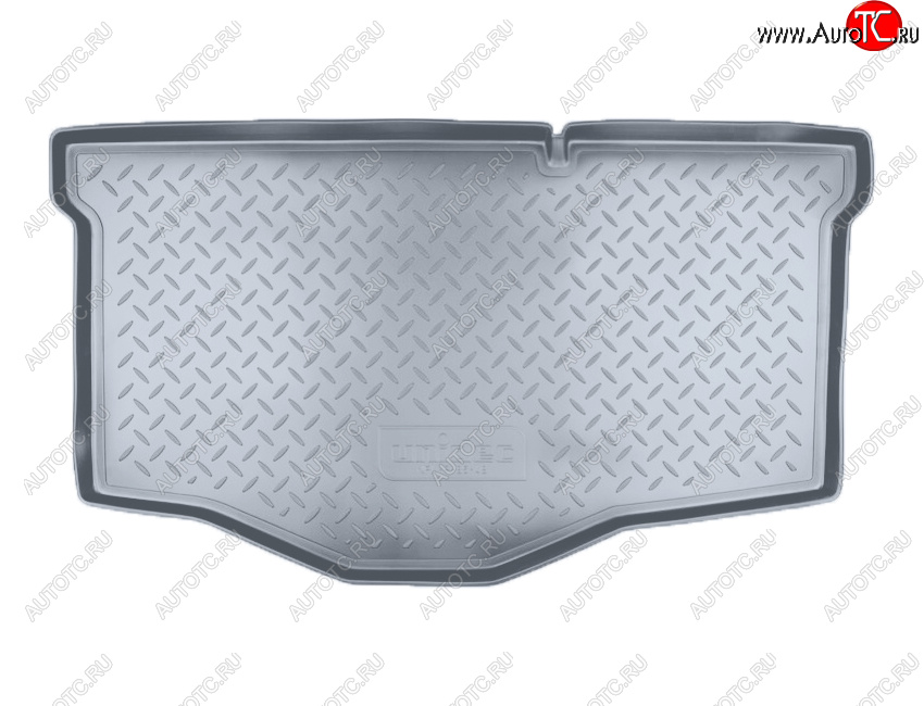 1 769 р. Коврик багажника Norplast Unidec  Suzuki Swift  ZC72S (2010-2016) дорестайлинг, хэтчбэк 5 дв., рестайлинг, хэтчбэк 5 дв. (Цвет: серый)  с доставкой в г. Майкоп