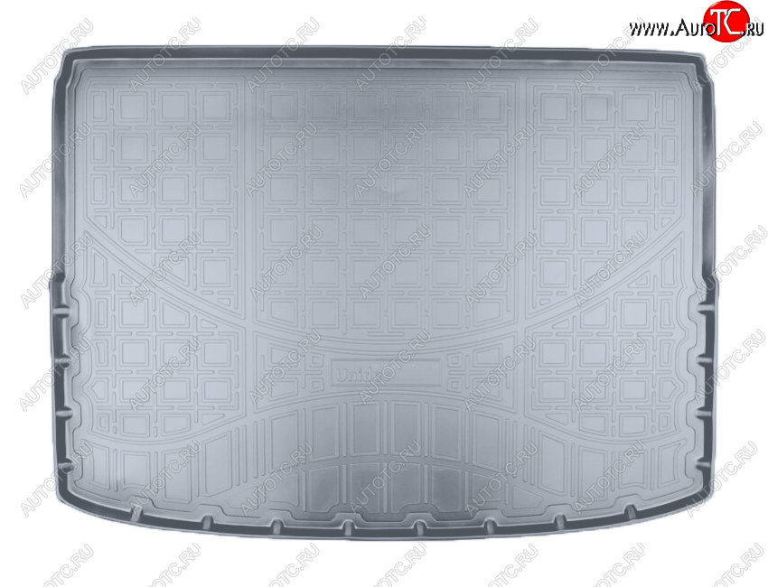 2 299 р. Коврик багажника Norplast Unidec  Suzuki Vitara  LY (2015-2025) дорестайлинг, рестайлинг (Цвет: серый)  с доставкой в г. Майкоп