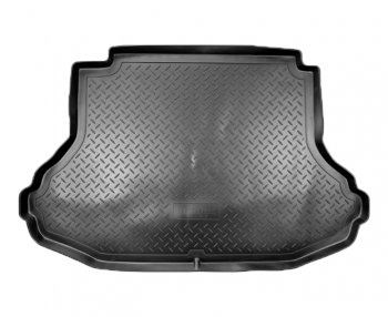 Коврик в багажник Norplast ТАГАЗ Vega  C100 (2009-2011) (Черный, вставка Ёж Синий)