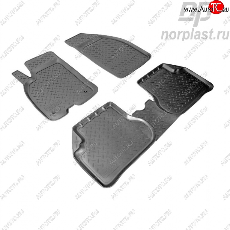 2 769 р. Комплект ковриков в салон Norplast  ТАГАЗ c10 (2011-2013)  с доставкой в г. Майкоп