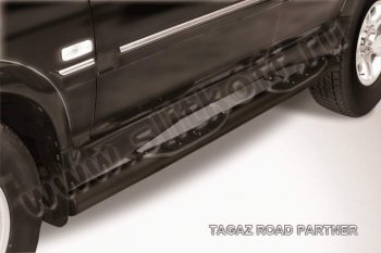 Защита порогов Slitkoff ТАГАЗ Road Partner (2007-2011)