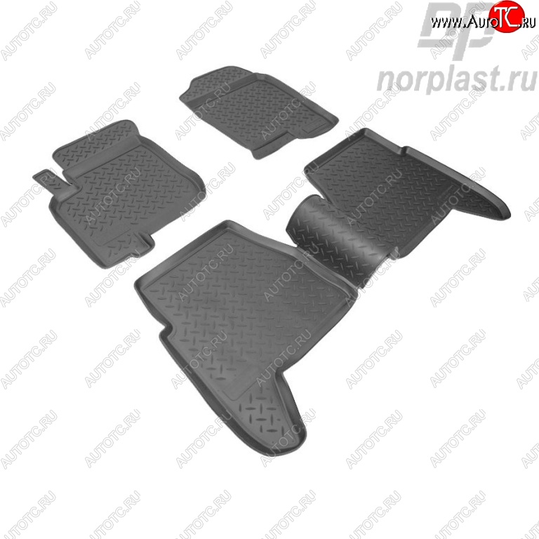2 499 р. Комплект ковриков в салон Norplast  SSANGYONG Musso (1993-2005), ТАГАЗ Road Partner (2007-2009)  с доставкой в г. Майкоп