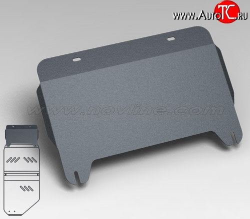 3 699 р. Защита картера двигателя Novline (2.3/3.2, МКПП/АКПП, 3 мм) ТАГАЗ Tager 3d (2008-2012)  с доставкой в г. Майкоп