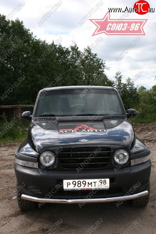 10 844 р. Защита переднего бампера одинарная Souz-96 (d60) ТАГАЗ Tager 5d (2008-2012)  с доставкой в г. Майкоп