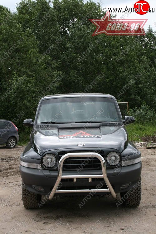 15 524 р. Защита переднего бампера Souz-96 (d60) ТАГАЗ Tager 5d (2008-2012)  с доставкой в г. Майкоп