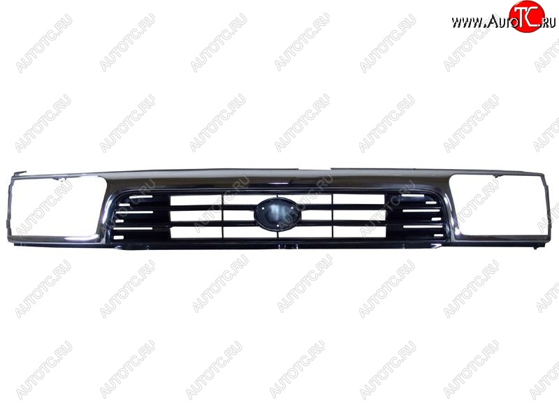 7 599 р. Решётка радиатора (рестайлинг) SAT Toyota Hilux Surf N120,N130 5 дв. дорестайлинг (1989-1991) (Неокрашенная)  с доставкой в г. Майкоп