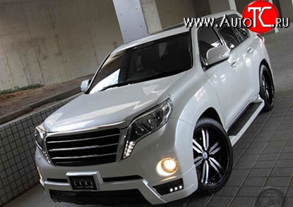 14 949 р. Решётка радиатора ZEUS Exclusive Toyota Land Cruiser Prado J150 1-ый рестайлинг (2013-2017) (Неокрашенная)  с доставкой в г. Майкоп