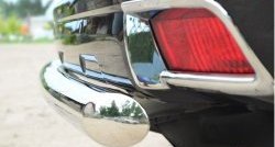16 649 р. Защита заднего бампера (Ø76 мм, нержавейка) SLITKOFF Toyota Land Cruiser Prado J150 1-ый рестайлинг (2013-2017)  с доставкой в г. Майкоп. Увеличить фотографию 3