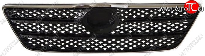 7 899 р. Решётка радиатора SAT Toyota Allex E12# 2-ой рестайлинг (2004-2006) (Неокрашенная)  с доставкой в г. Майкоп