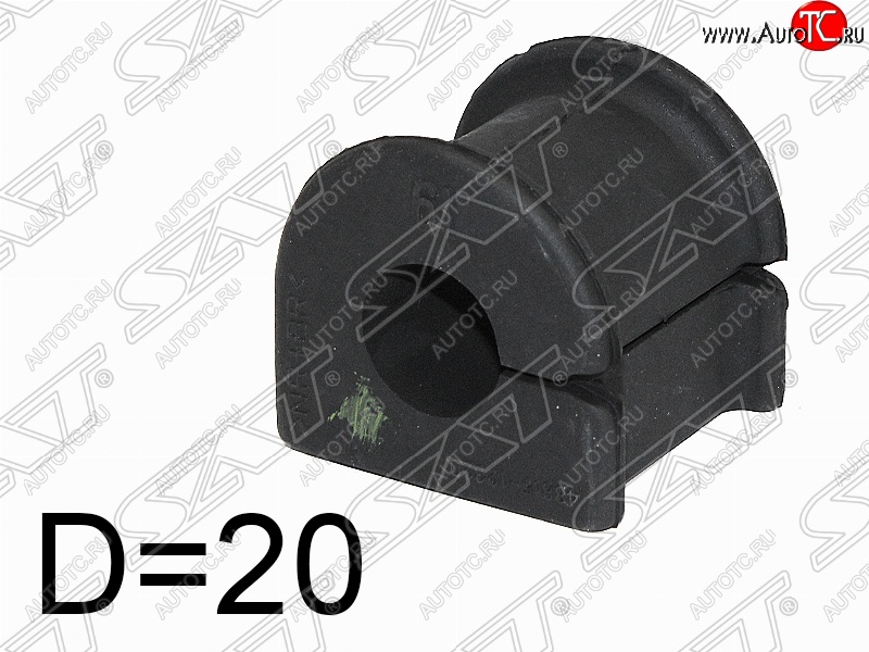 176 р. Резиновая втулка переднего стабилизатора (D=20) SAT Toyota Allex E12# рестайлинг (2002-2004)  с доставкой в г. Майкоп