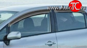 999 р. Комплект дефлекторов окон (ветровиков) 4 шт. Russtal Toyota Auris E150 хэтчбэк 5 дв. дорестайлинг (2006-2010)  с доставкой в г. Майкоп