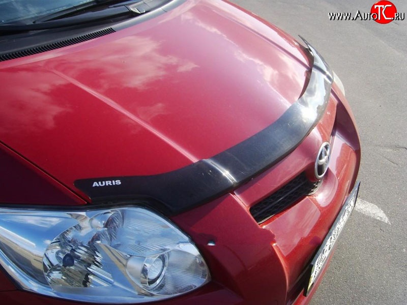 2 069 р. Дефлектор капота NovLine Toyota Auris E150 хэтчбэк 5 дв. дорестайлинг (2006-2010)  с доставкой в г. Майкоп