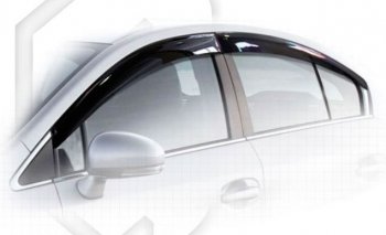 Дефлектора окон CA-Plastic Toyota Avensis T270 седан 1-ый рестайлинг (2011-2015)