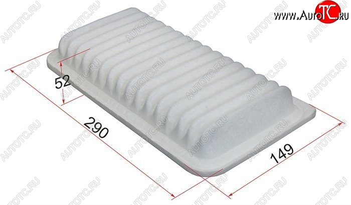 200 р. Фильтр воздушный двигателя SAT  BYD F3 (2005-2018), Lifan Solano (2010-2025), Pontiac Vibe  AZE (2008-2010), Toyota Avensis ( T250 седан,  T250 универсал) (2003-2008), Toyota Corolla  E120 (2000-2004)  с доставкой в г. Майкоп
