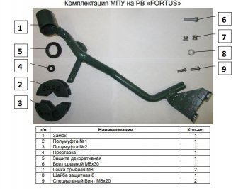 9 549 р. Замок рулевого вала FORTUS (бесштыревой) Toyota C-HR NGX10, ZGX10 рестайлинг (2019-2025)  с доставкой в г. Майкоп. Увеличить фотографию 3