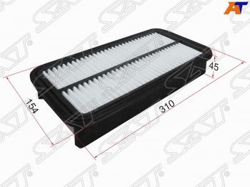 Фильтр воздушный двигателя (154*310*45 3SFE/4SFE/5EFE/7AFE/2VZ/4AFE/4AGE) SAT Toyota Caldina ( T190,  T210) - Camry  V20