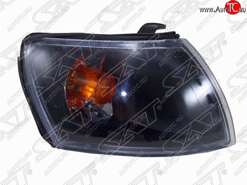 649 р. Правый габарит передний SAT (чёрный хрусталь) Toyota Carina Е210 седан дорестайлинг (1996-1998)  с доставкой в г. Майкоп