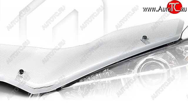 2 299 р. Дефлектор капота  Camry Gracia Wagon (MCV21W, MCV25W, SXV20W, SXV25W) CA-Plastiс  Toyota Camry  XV20 (1999-2001) (Шелкография серебро)  с доставкой в г. Майкоп