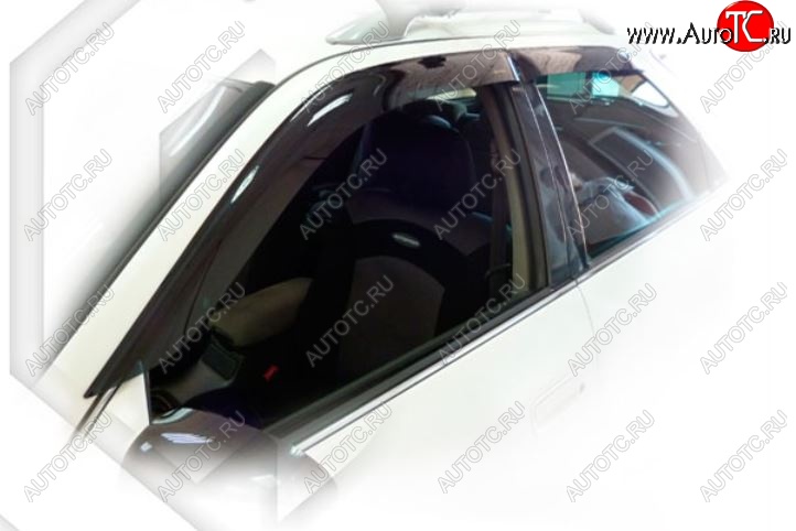 1 899 р. Дефлектора окон  Camry Gracia Wagon (MCV21W, MCV25W, SXV20W, SXV25W) CA-Plastiс Toyota Camry XV20 (1999-2001) (Classic полупрозрачный, Без хром.молдинга)  с доставкой в г. Майкоп