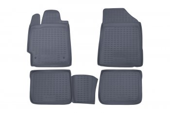 Комплект ковриков салона Element (полиуретан) Toyota Camry XV40 дорестайлинг (2006-2008) (Серые)