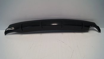 2 699 р. Диффузор на задний бампер KURAJ. (1 трубы) Toyota Camry XV55 1-ый рестайлинг (2014-2017) (Неокрашенные)  с доставкой в г. Майкоп. Увеличить фотографию 3