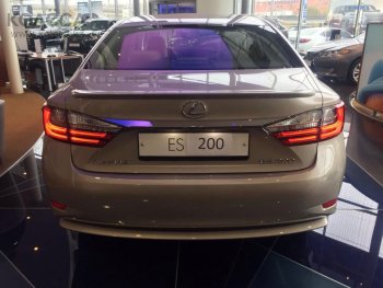 3 399 р. Лип спойлер АВТОКРАТ Toyota Camry XV70 дорестайлинг (2017-2021) (Неокрашенный)  с доставкой в г. Майкоп. Увеличить фотографию 8