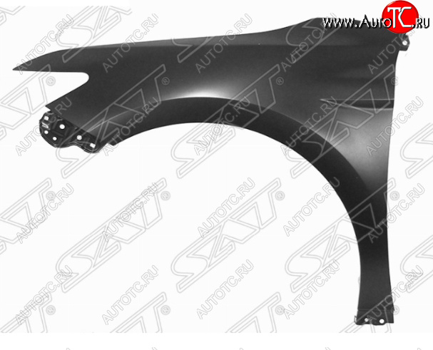 4 099 р. Левое переднее крыло SAT (пр-во Тайвань) Toyota Camry XV70 дорестайлинг (2017-2021) (Неокрашенное)  с доставкой в г. Майкоп