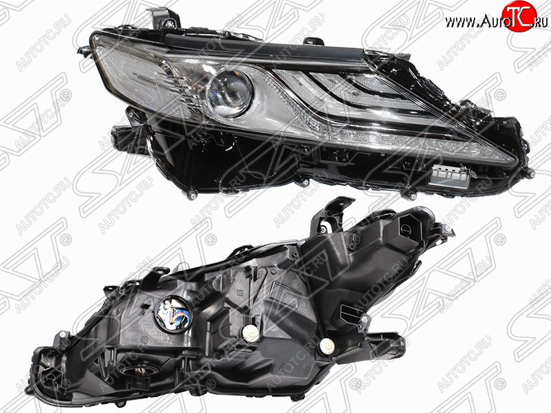 13 299 р. Правая фара SAT Toyota Camry XV70 дорестайлинг (2017-2021)  с доставкой в г. Майкоп