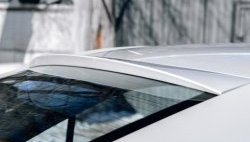 4 649 р. Козырёк на заднее стекло Tuning-Sport Toyota Camry XV55 2-ой рестайлинг (2017-2018) (Неокрашенный)  с доставкой в г. Майкоп. Увеличить фотографию 9