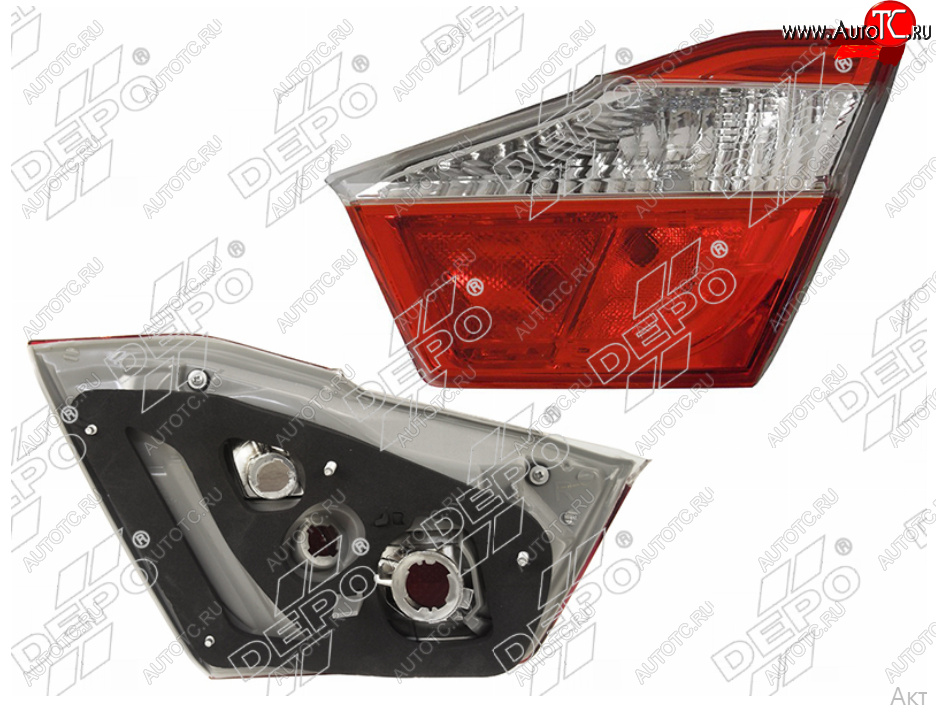 4 699 р. Правый фонарь в крышку багажника DEPO Toyota Camry XV50 дорестайлинг (2011-2014)  с доставкой в г. Майкоп